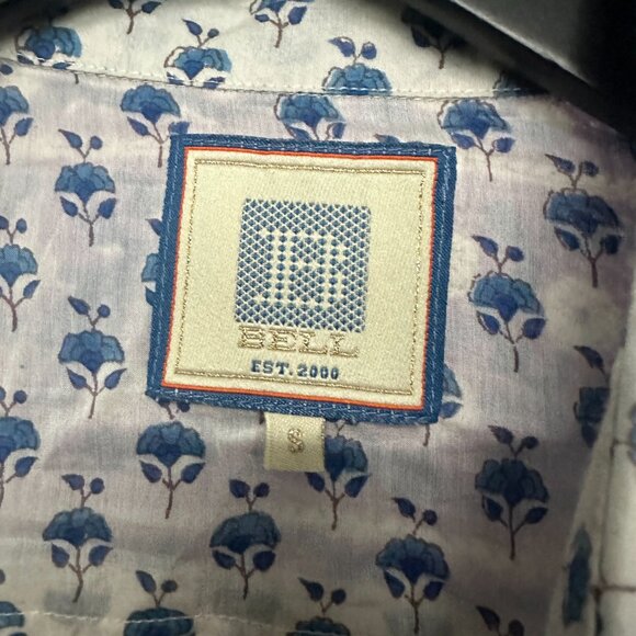 Bell Button Down Shirt & Short Set - Picture 3 of 5